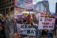 Americans protest Trump