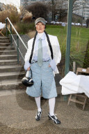 Les célébrités au défilé "3. Paradis" Collection Homme Prêt-à-Porter Automne/Hiver 2026-2027 lors de la Fashion Week de Paris (PFW)