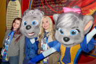 Arrivées à la soirée de clôture du 48ème Festival international du Cirque de Monte-Carlo sous le chapiteau de Fontvieille