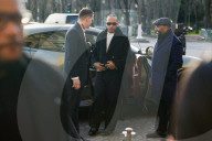 Lewis Hamilton arrive à l'hôtel de Crillon, A Rosewood Hotel de Paris en marge de la mode Homme Prêt-à-Porter Automne/Hiver 2026-2027 de la Fashion Week de Paris (PFW)