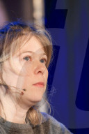 India Hair lors de la lecture du scénario de Une de perdue, une de perdue durant du 38ème Festival Premiers Plans à Angers