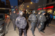 Thousand rally and march against ICE