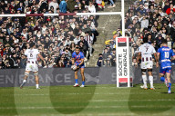 Match de rugby de Top 14 opposant l'Union Bordeaux Bègles (UBB) au Stade Français (28-33) au stade Chaban Delmas lors de la 15ème journée à Bordeaux