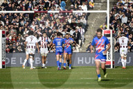 Match de rugby de Top 14 opposant l'Union Bordeaux Bègles (UBB) au Stade Français (28-33) au stade Chaban Delmas lors de la 15ème journée à Bordeaux