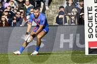 Match de rugby de Top 14 opposant l'Union Bordeaux Bègles (UBB) au Stade Français (28-33) au stade Chaban Delmas lors de la 15ème journée à Bordeaux