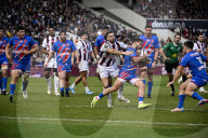 Match de rugby de Top 14 opposant l'Union Bordeaux Bègles (UBB) au Stade Français (28-33) au stade Chaban Delmas lors de la 15ème journée à Bordeaux