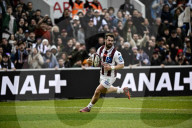 Match de rugby de Top 14 opposant l'Union Bordeaux Bègles (UBB) au Stade Français (28-33) au stade Chaban Delmas lors de la 15ème journée à Bordeaux