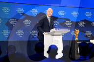  NEWS -WEF Meeting Davos 2026: FIFA President Gianni Infantino
