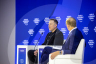  NEWS -WEF Meeting Davos 2026: Elon Musk