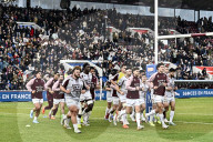 Match de rugby de Top 14 opposant l'Union Bordeaux Bègles (UBB) au Stade Français (28-33) au stade Chaban Delmas lors de la 15ème journée à Bordeaux