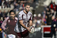 Match de rugby de Top 14 opposant l'Union Bordeaux Bègles (UBB) au Stade Français (28-33) au stade Chaban Delmas lors de la 15ème journée à Bordeaux
