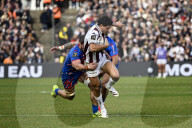 Match de rugby de Top 14 opposant l'Union Bordeaux Bègles (UBB) au Stade Français (28-33) au stade Chaban Delmas lors de la 15ème journée à Bordeaux