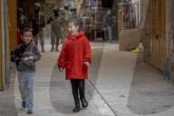 Israeli Settlers in Hebron - West Bank