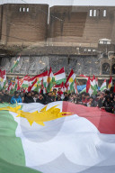 Rally In Support of Kurdish Female Fighters - Iraq