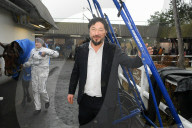 Célébrités lors du 105ème Prix d’Amérique à l'Hippodrome de Vincennes
