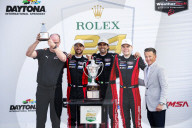 Podium des "24 HOURS OF DAYTONA 2026" à Daytona Beach