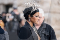 PFW - Schiaparelli - Outside Arrivals