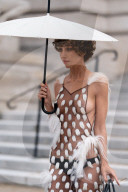 PFW - Schiaparelli - Outside Arrivals