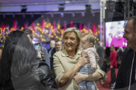Marine Le Pen at Steeve Briois Ceremony - Hénin-Beaumont