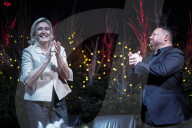 Marine Le Pen at Steeve Briois Ceremony - Hénin-Beaumont