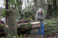 Damage caused in Cornwall by Storm Goretti