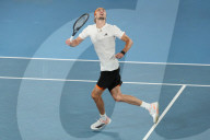 TENNIS - Australian Open: Alexander Zverev gewinnt sein Viertelfinalspiel