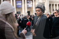 PFW - Schiaparelli Outside