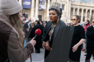 PFW - Schiaparelli Outside