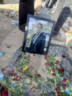 People in Iran Protesting Against Iran's Clerical Establishment - Tehran