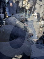 People in Iran Protesting Against Iran's Clerical Establishment - Tehran