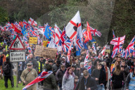 Thousands march in Crowborough over asylum plan for former military camp