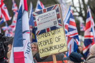 Thousands march in Crowborough over asylum plan for former military camp