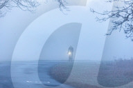 Misty and frosty weather for London and the South East today.