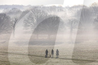 Misty and frosty weather for London and the South East today.