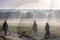 Misty and frosty weather for London and the South East today.