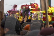 Syria Qamishli Funeral SDF Fighters