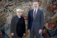 Felipe VI Receives Slovenian President Natasa Pirc Musar - Madrid