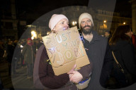 Protest Against Political Deadlock in Brussels