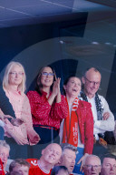 Mary beim Handball-EM Finale in Herning