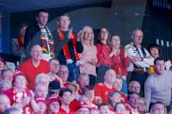 Mary beim Handball-EM Finale in Herning