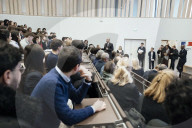 Ministerial Visit To Toulouse University - France