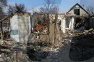 Russian Drone Attack Damages Private House in Dnipro