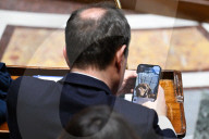 Séance de questions au gouvernement à l'assemblée nationale à Paris
