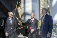 US SecDef Hegseth visits Jeff Bezos at Blue Origin HQ