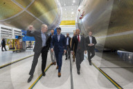 US SecDef Hegseth visits Jeff Bezos at Blue Origin HQ