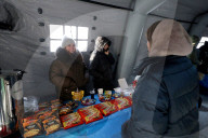 Mobile Heating Point Set up - Kharkiv