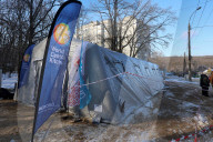 Mobile Heating Point Set up - Kharkiv