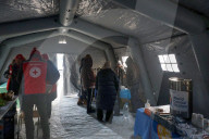 Mobile Heating Point Set up - Kharkiv