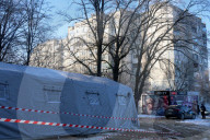 Mobile Heating Point Set up - Kharkiv