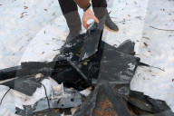 Russian Drone Strikes Five-Story Building - Kharkiv